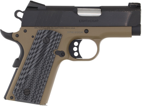 Colt Defender O7800XEFDE Semi-Automatic .45 ACP Pistol with FDE Cerakote