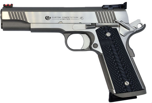 Colt Government O1070CS .45 ACP Semi-Automatic Pistol with Stainless Finish
