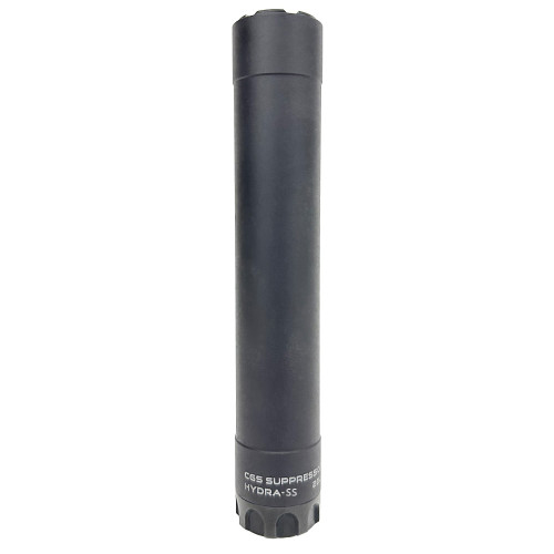 CGS Group Hydra-SS 22 LR Titanium Suppressor, Black, CGS-HYDRA-SS-BLK