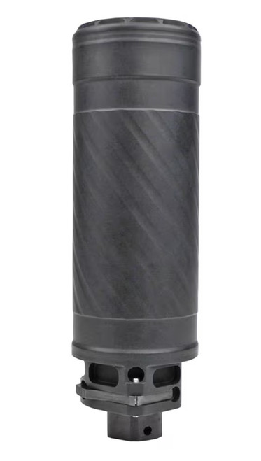 LWRC S-556 5.56mm/6mm Suppressor, Black C-Series Cerakote, U07-0433C01
