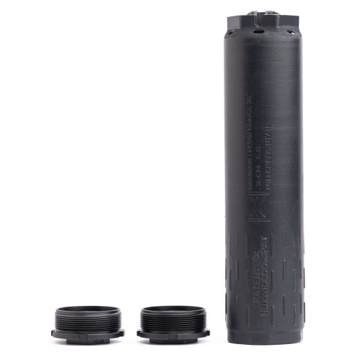 HUXWRX Flow Range 36 Ti DT Silencer, Matte Black Cerakote, Model 3727