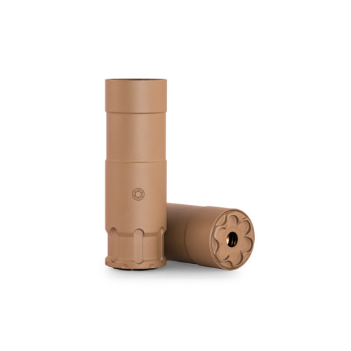 Rugged Suppressors Oculus22 OCUFDE22 .22 LR Silencer with Flat Dark Earth Cerakote