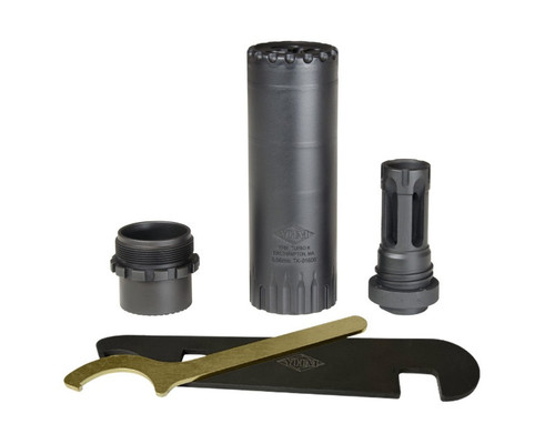 Yankee Hill Machine Company Turbo K-RB 5.56 NATO Silencer with 1/2x28 Flash Hider, YHM-2180-28
