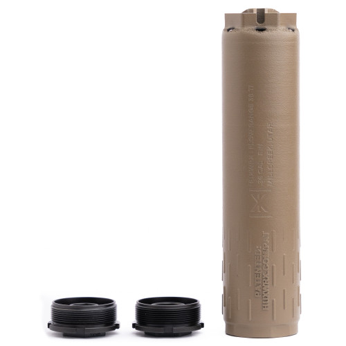 HUXWRX Flow Range 36 Ti DT Silencer, Flat Dark Earth, Model 3728