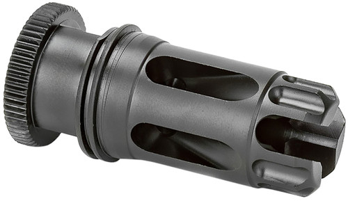 Griffin Armament DUAL-LOK Flash Compensator, .22 Caliber, 1/2x28 Thread, DLFC22C1228