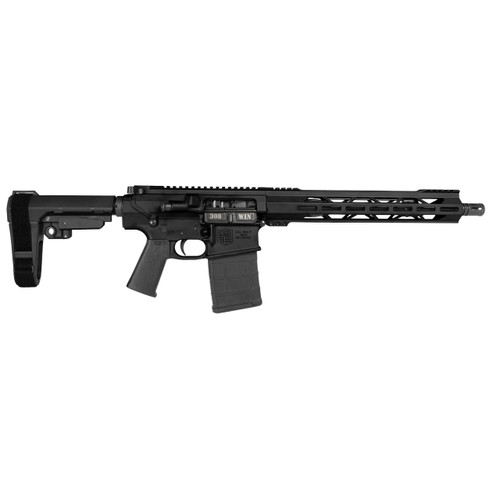 Diamondback DB10 .308 Win Semi-Automatic Rifle with 13.5-Inch Barrel, 13-Inch M-LOK Rail and SBA3 Brace – DB1222C002