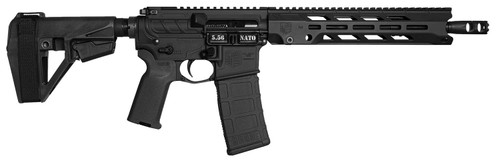 Diamondback DB15 Obsidian 5.56 NATO Semi-Automatic Pistol with SBA5 Brace, DB1984K001