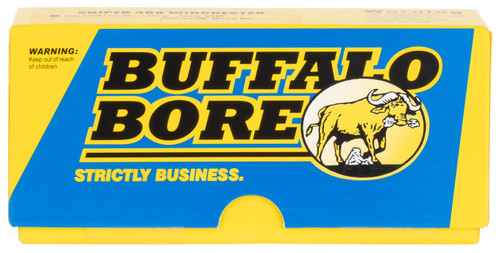 Buffalo Bore Ammunition S30817520 .308 Winchester 175 Grain BTHP Rifle Ammunition, 20 Rounds
