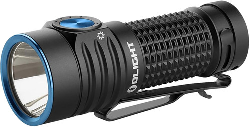 OLIGHT BATONTURBO Compact EDC LED Flashlight, Black, 1,000 Lumens