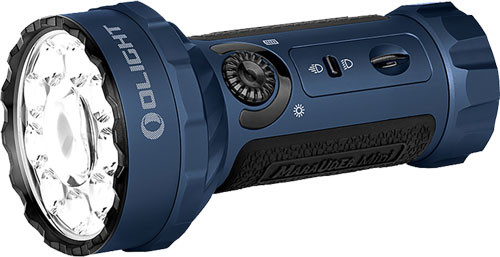 Olight Marauder Mini Rechargeable LED Flashlight, Midnight Blue