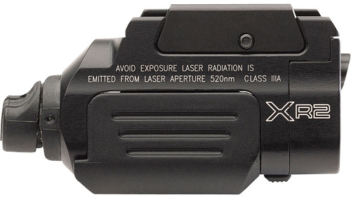 SureFire XR2AGN XR2-A Rechargeable Pistol Weapon Light with Green Laser, 800 Lumens