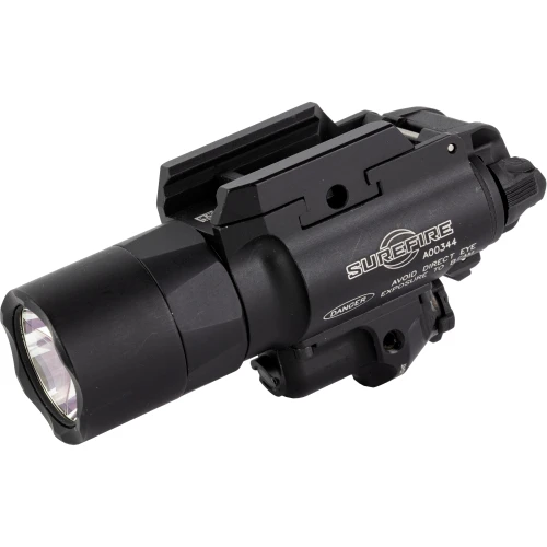 SureFire X400T-A-RD X400 Turbo Weapon Light with Red Laser, Black
