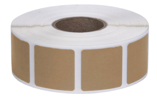 Action Target PASTBR Brown 7/8-Inch Square Self-Adhesive Target Pasters, 1,000 Count