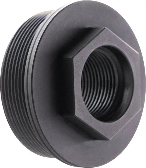 CMMG ZEROED Hub Mount Direct-Thread Adapter, 1/2-28 Thread