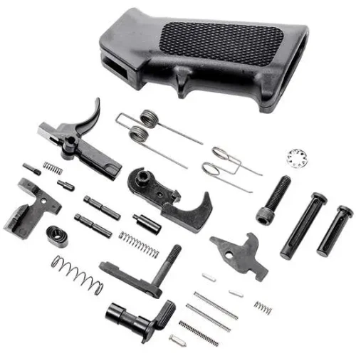 CMMG MK3 AR-10 Lower Receiver Parts Kit, .308 Winchester, Black, Part 38CA6DC