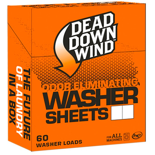Dead Down Wind Laundry Detergent Sheets, Orange, 60 Count