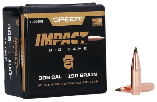 Speer Ammo Impact, Speer Tb308h2   Bull .308 190                 50/5