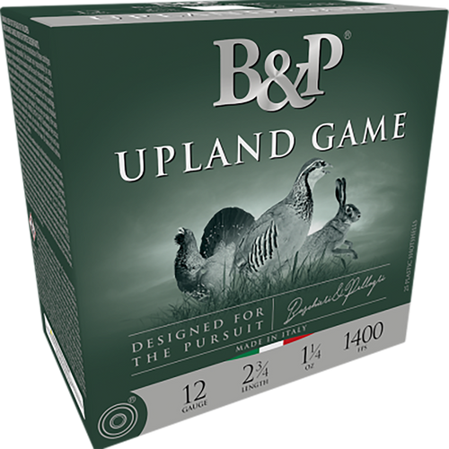 B&p Ammunition Upland Game, B&p 12b1up75  Upland Classic 12g 1oz         25/10