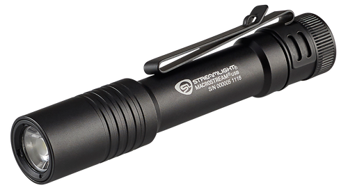 Streamlight Macrostream Usb Everyday Carry Flashlight, Stl 66320  Macrostream Usb Everyday Carry Blk