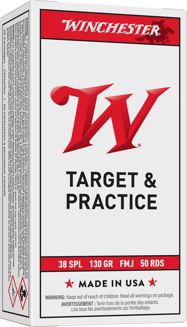Winchester Ammo Usa, Win Q4171           38sp    130 Fmj          50/10