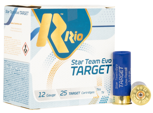 Rio Ammunition Team Target, Rio Stt32lr75  Team Trgt   12 2.75 7sht 11/8 25/10