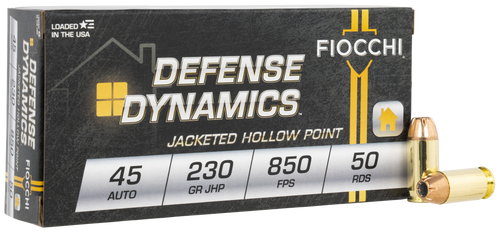 Fiocchi Defense Dynamics, Fio 45t500    45a        230 Jhp             50/10