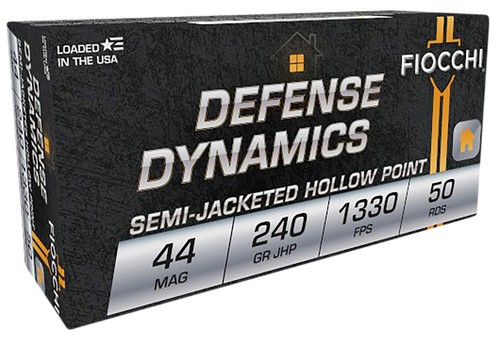 Fiocchi Defense Dynamics, Fio 44d500    44mg       240 Jhp             50/10