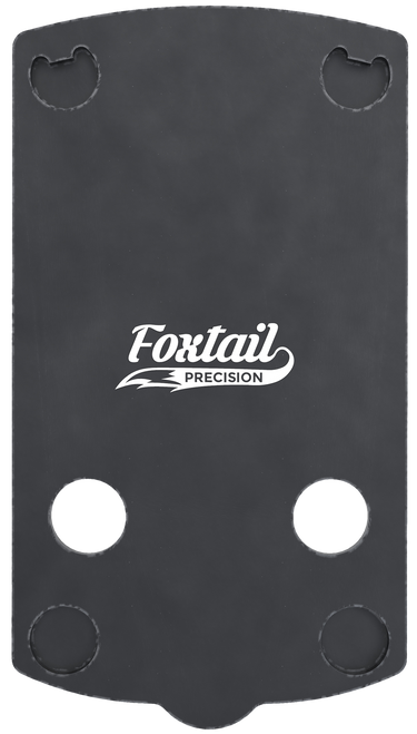 Foxtail Precision Red Dot Adapter Plate For Optics-ready Pistol, Fox 100009 Red Dot Adptr Plate Glk43x/48,hc,eps