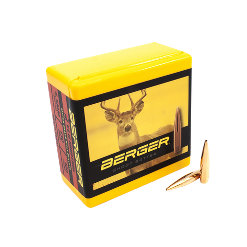 Berger Bullets Vld Hunting, Berg 26503 Bull .264 130g Hunt Vld 100