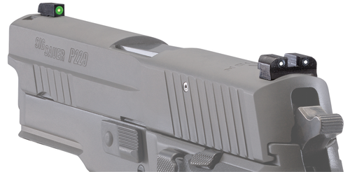 Sig Sauer Electro-Optics X-Ray3 Day/night Sights, Sig Sox10001    6 Green Frt 8 Square Notch