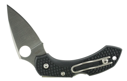 Spyderco Dragonfly 2, Spy C28pbk2        Drgnfly 2 Flt Grnd Pln 2.25 Blk