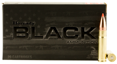 Hornady Black, Horn 80873  Black     300bo   110 Vmax       20/10