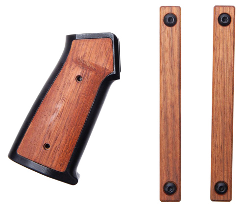 Sharps Bros Llc Ar-15, Sharps Sbarg01 Ar Grip Set Brazilian Cherry Wood