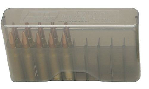 Mtm Slip-top Ammo Box, Mtm J20xs41     20rd Rifle Sm Base             Smk