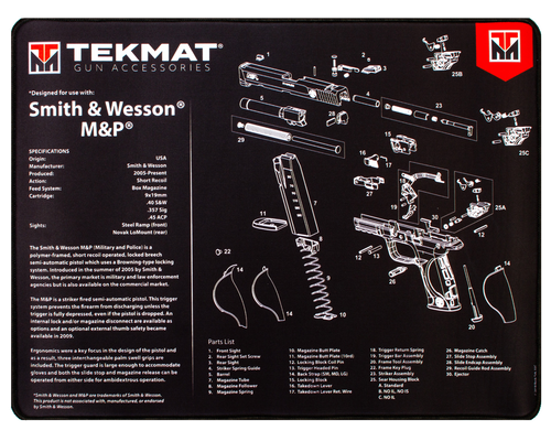TekMat S&w M&p, Tekmat Tekr20-swmp         Ultra 20 Sw Mp Mat