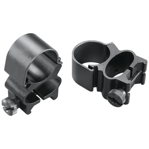 Weaver Mounts See-thru Detachable, Weav 49523  1in See Thru Rings  Det Mat