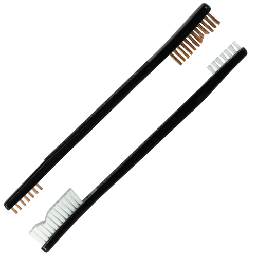 Kleen-bore Double End Brush, Kln Ut-combo    Dbl End Nylon/brnz Gn Brush Combo