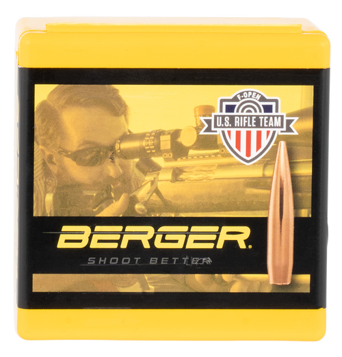 Berger Bullets Hybrid Target, Berg 28408 Bull .284 184g Hyb Trgt 100