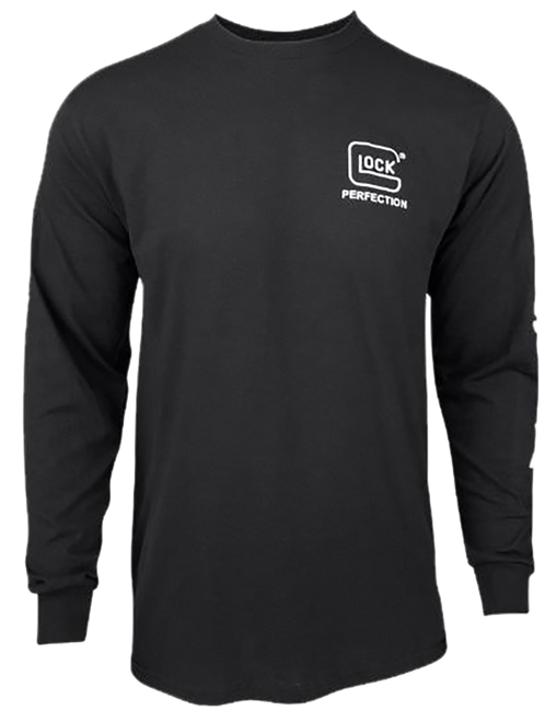 Glock Perfection, Glk Ap96099 Perfectionlong Sleeve Tee (black) M