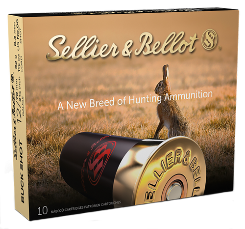 Sellier & Bellot Hunting, S&b Sb12bsj        12ga 2.75  00  9pel       10/25