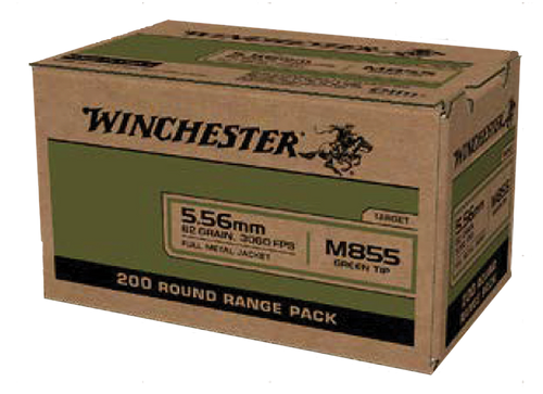 Winchester Ammo Usa, Win Wm855200        5.56     62 Fmj Lc       200/4