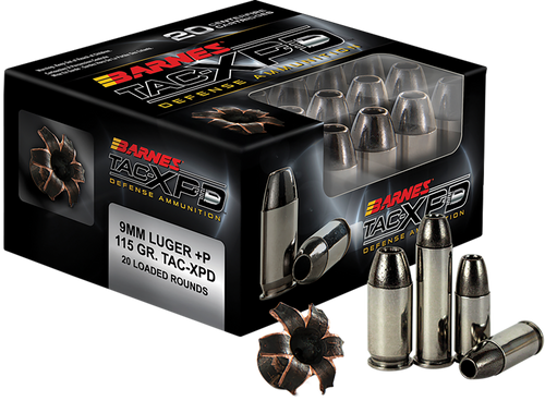 Barnes Bullets Tac-xpd Defense, Brns 21550 Bpd357m2       357m 125 Txp       20/10