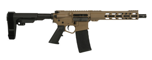 Wise Arms WA-15B 300 AAC Blackout Semi-Auto Pistol with Flat Dark Earth Finish and SBA3 Pistol Brace