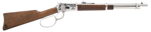 Heritage Manufacturing 92 Carbine .45 Colt Stainless Steel Lever Action Rifle with Wood Stock and Buckhorn Sights