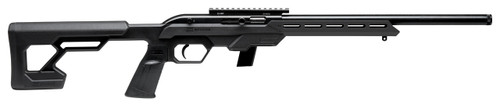 Savage Arms 64 Precision .22 LR Semi-Auto Rifle with Chassis Black Synthetic Stock