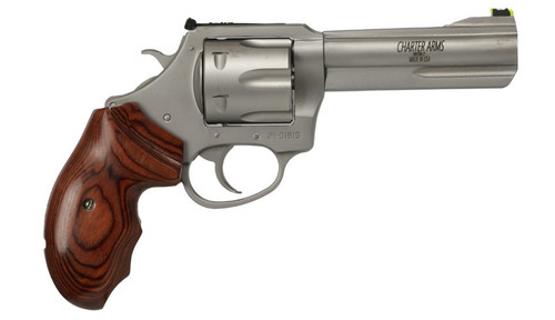Charter Arms The Professional VI Revolver  6-Shot Stainless Steel Handgun in .357 Magnum / .38 Special