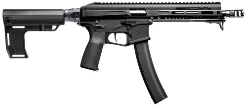 POF USA Phoenix 9mm Semi-Auto Pistol with 35-Round Magazine and MFT Stabilizer