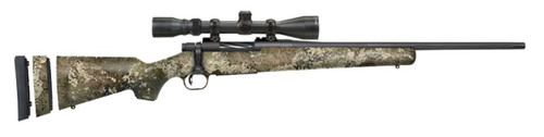 Mossberg Patriot Super Bantam Rifle in 308 Win with Synthetic True Timber Strata Camo Stock and Included Scope