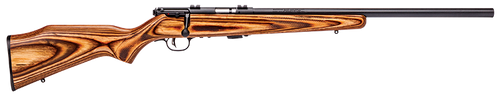 Savage Arms Mark II BV Bolt Action Rifle in .22 LR with Satin Blued Finish and Brown Laminate Stock