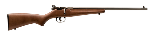 Savage Arms Rascal 22LR Single-Shot Rifle with Wood Stock and Peep Sights
